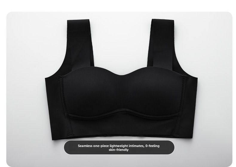 Summer Thin Anti-slip Tube-type Chest Wrapping Underwear Women's Big Chest Small Chest Gathering Strapless No-Mark Bra_voghion.com
