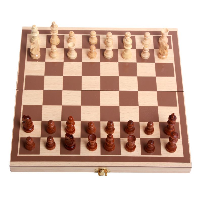Cross-Border Children's 2-in-1 Foldable Magnetic Adult Chess And Card Game Baby Competitive Educational Toy_voghion.com