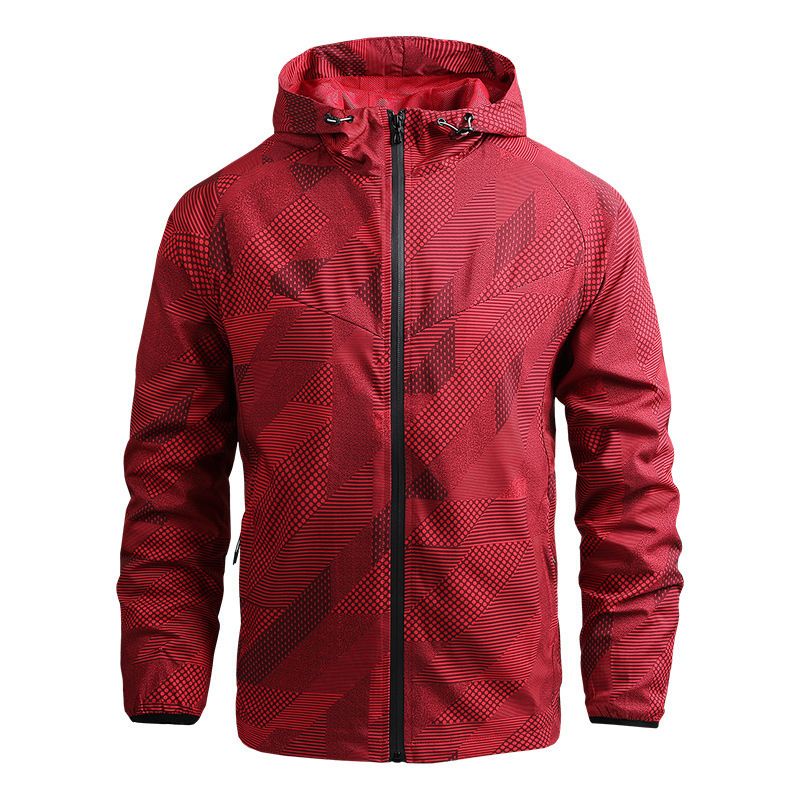 Customized High Quality Zipper Jacket Casual Loose Outdoor Sports Hooded men's jackets Wholesale_voghion.com