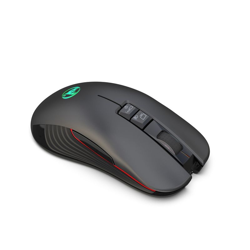 Neu T30 Wiederaufladbare Drahtlose 3600dpi Einstellbare Bunte Glow Spiel 7D Maus mit Licht_voghion.com