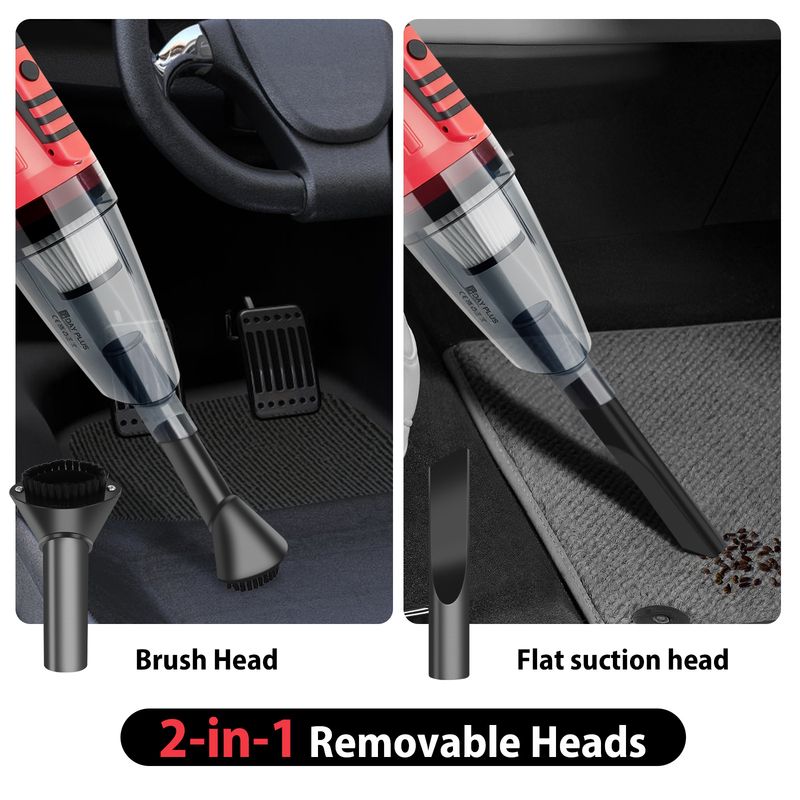 Portable Cordless Handheld Car Vacuum Cleaner With Lithium Battery, 20000Pa Strong Suction, Multi-Purpose For Home & Car_voghion.com