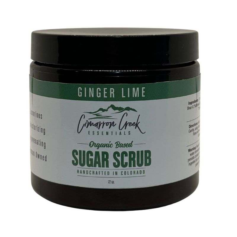 Ginger Lime Organic Sugar Scrub_voghion.com