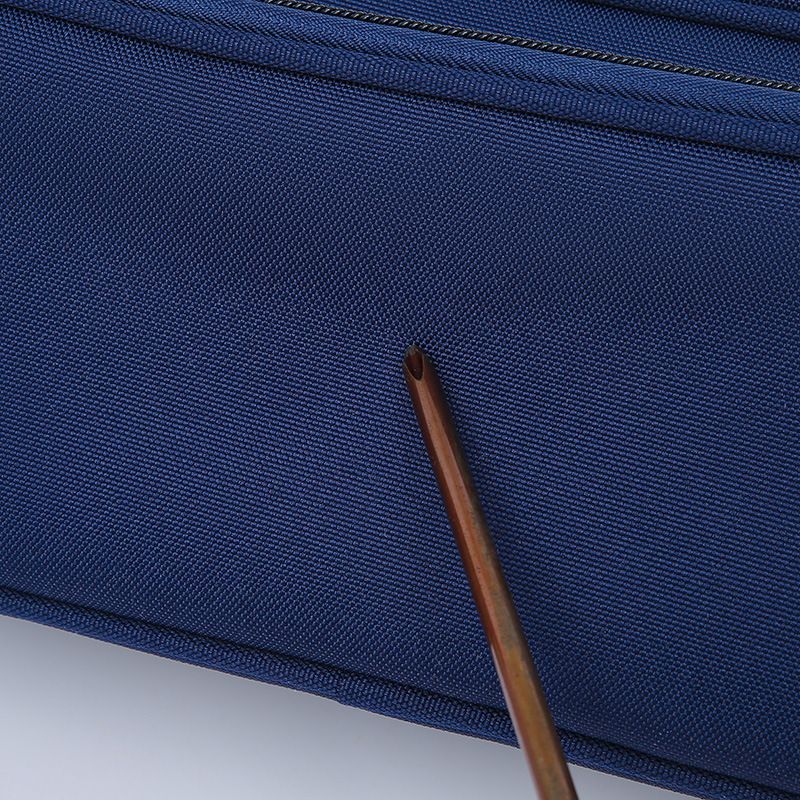 High-Quality Snooker Cue Case For 3/4 & 1/2 Cues - Durable Oxford Fabric With Polyester Lining - Travel-Friendly & Compact Storage - Black & Blue_voghion.com