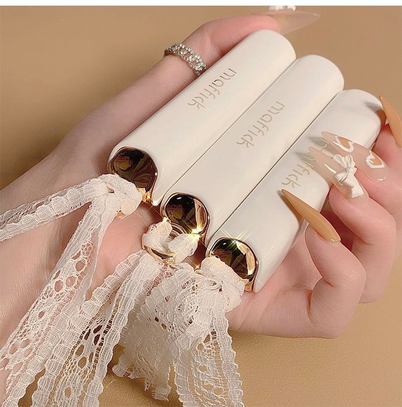 Leppestift MAFFICK Lace Honey Light Matte Lipstick Matte Matte Long Lasting Non Stick Cup Girly Heart Lipstick_voghion.com