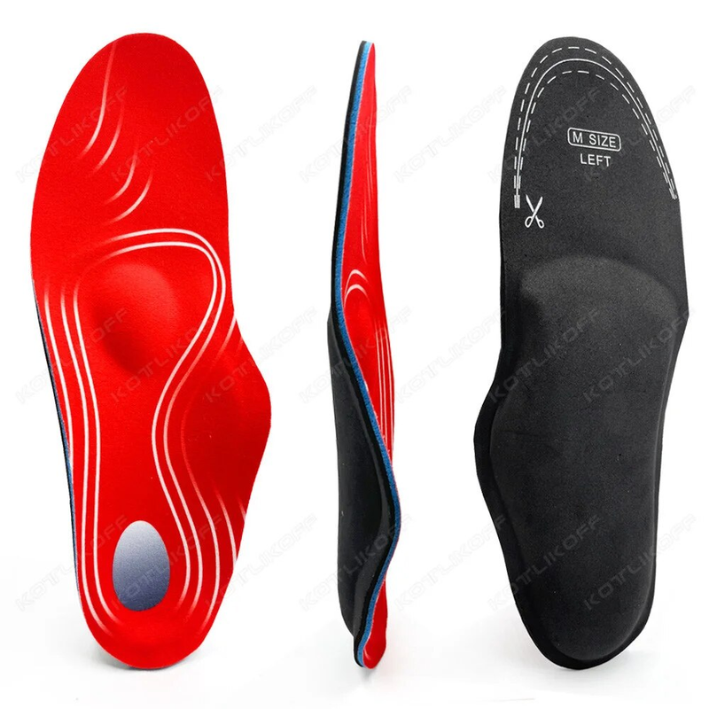 Bescht EVA Orthopädesch Sole Insoles Fir Pad X / O Typ Been Korrektioun Flat Foot Arch Support Sportschuhe Insert_voghion.com