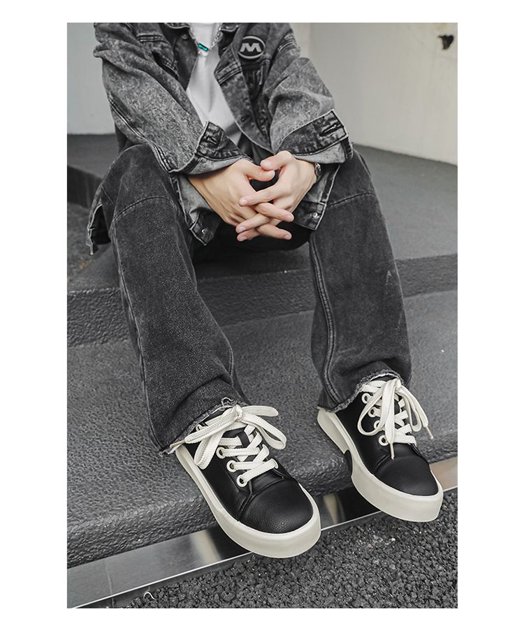 Spring And Summer New Breathable Casual 2025 Men's Trend All Sports Small White Shoes_voghion.com