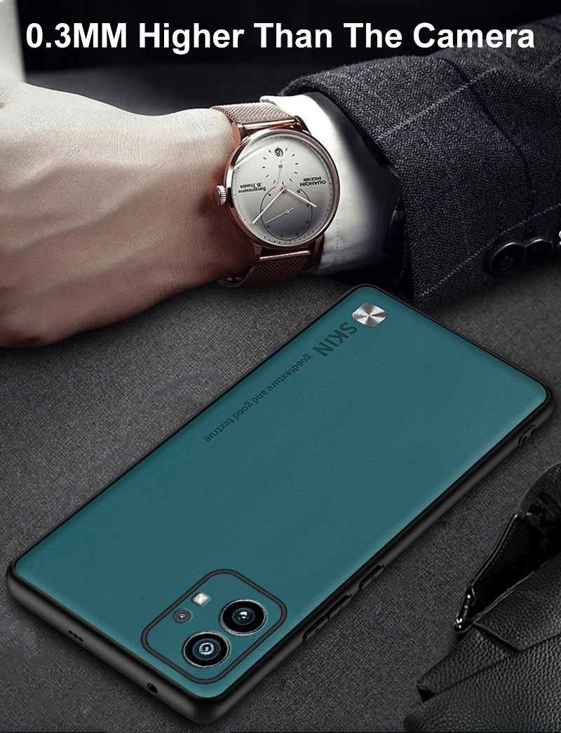 Carcasă de lux din piele pentru Nothing Phone 1, husă mată din silicon, protecție completă a camerei, pentru Nothing Phone1 5G Coq_voghion.com