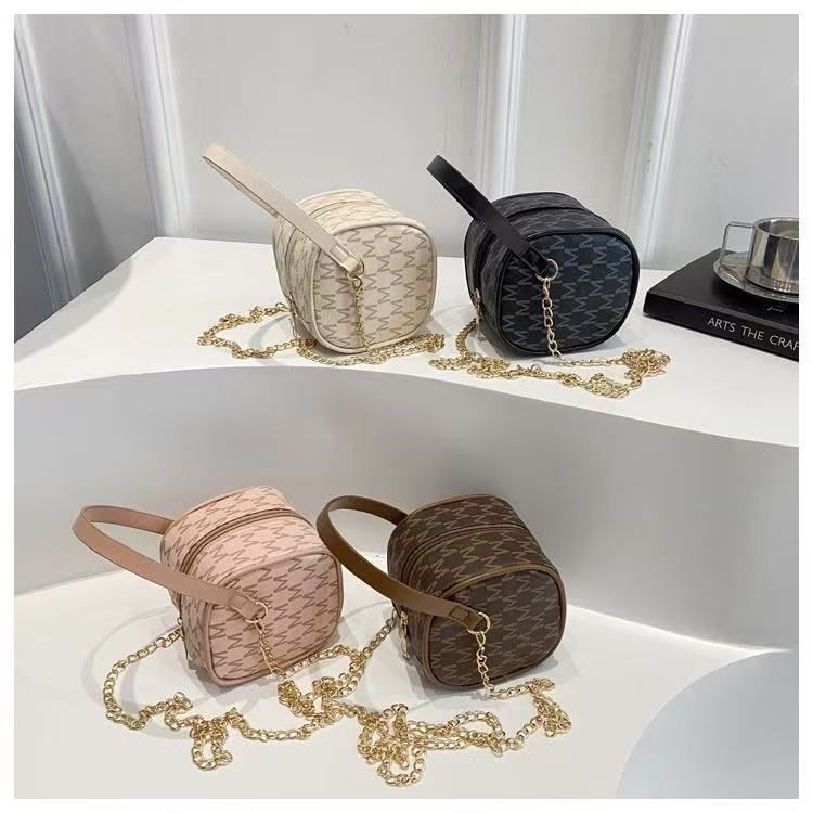 Quadratische Mode Farbblock Würfel Geldbörse Kette Schulter Umhängetasche Mini Box Handtasche für Frauen_voghion.com