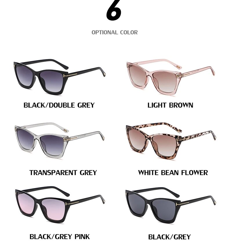 Fashion Vintage Small Cat Eye Sunglasses Women Designer Retro Cateye Sun Glasses for Ladies New Fashion Square Sunglass Female_voghion.com