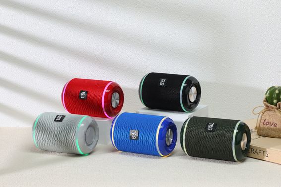 TG291 LED spalvinga Bluetooth lauko žemųjų dažnių patranka, nešiojama aukštos kokybės kortelės BT garsiakalbis_voghion.com