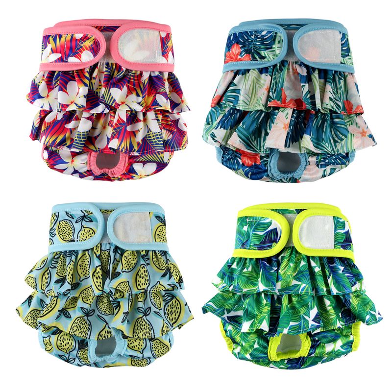 Dog Sanitary Set Pet Diapers Skirt Style Menstrual Pants_voghion.com