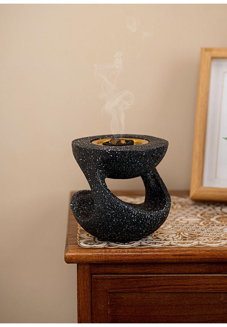 Moderne kreative Harz hängen Topfform Handheld Aromatherapie Brenner Home Dekoration arabischen Räucherstäbchenhalter_voghion.com