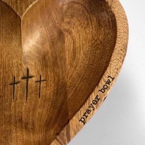 Cross-border hot New Heart Prayer Bowl Prayer card gift for people_voghion.com