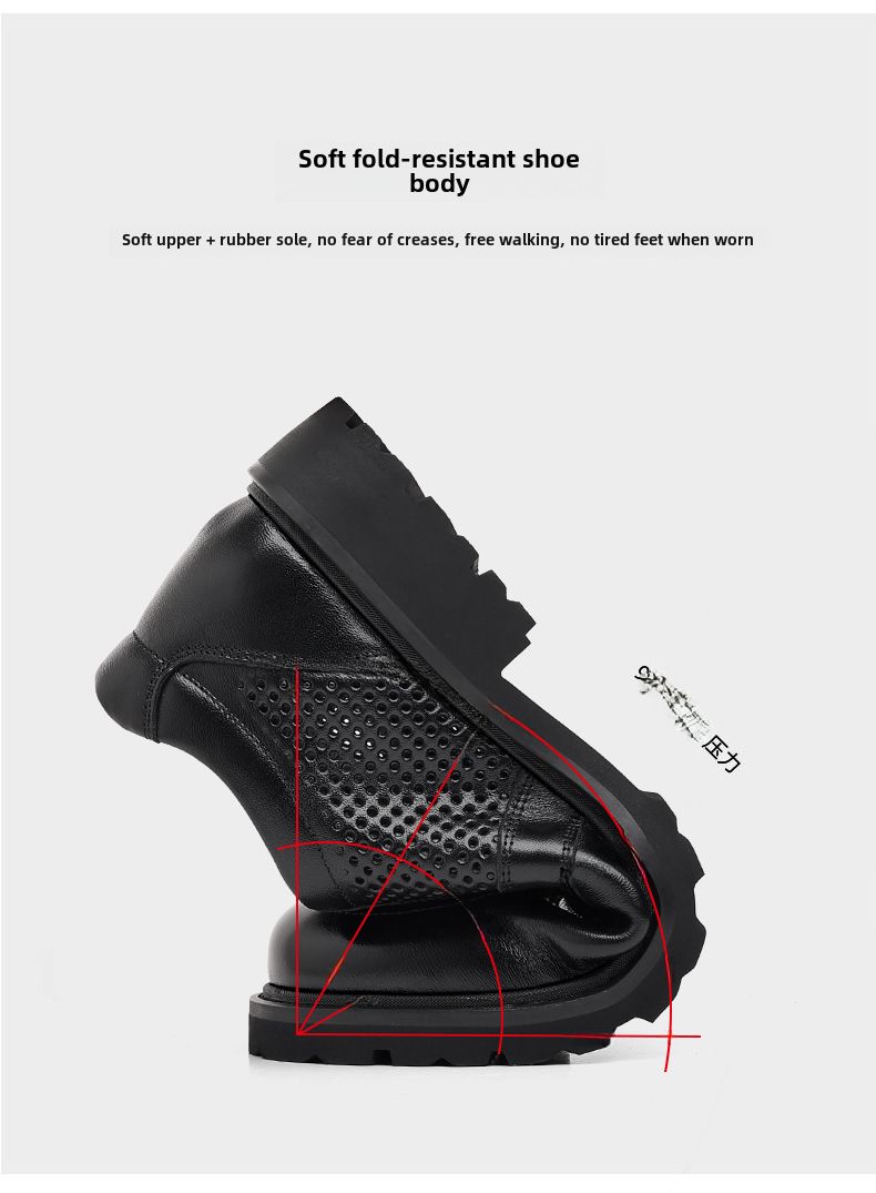 Zapatos casuales de cuero Sandalias transpirables de piel de vaca para hombre Zapatos de vestir de negocios de cuero hueco_voghion.com