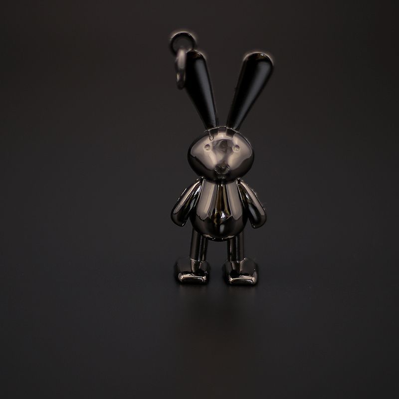 Pár Bunny Keychain Přívěsek Auto High-end Králík Rok Šperky Keychain Muži A Ženy Roztomilý Vynikající Přívěsek_voghion.com