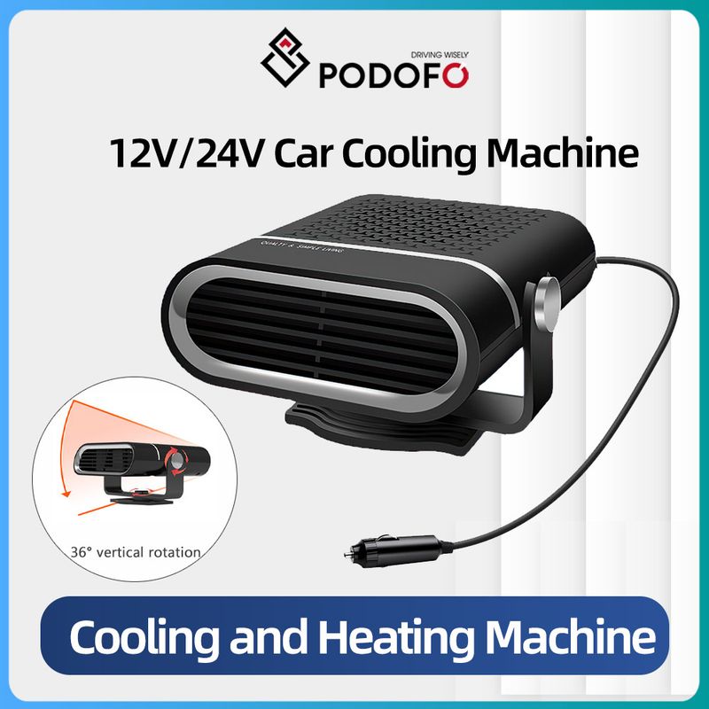 Podofo 12V/24V 150W Auto Heizung Coog Heizung Automatische Windschutzscheibe Defroster Elektrische Fans_voghion.com
