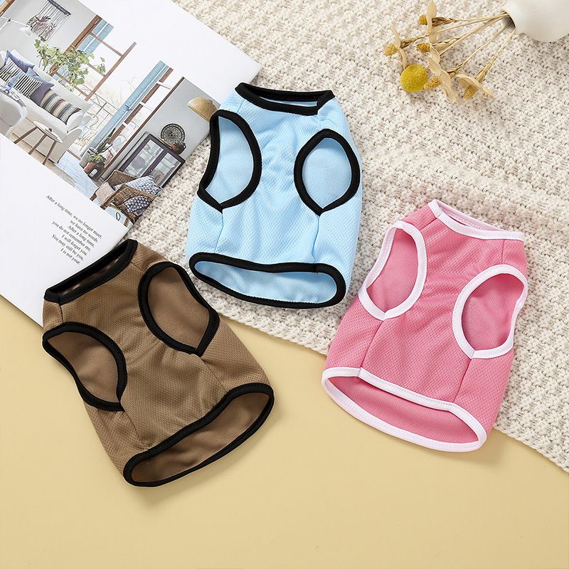 Summer Thin Vest Breathable Small Dogs, Clothes For Chihuahuas, French Bulldogs, Puppy Clothes, Dog Accessories By PawParty Store_voghion.com