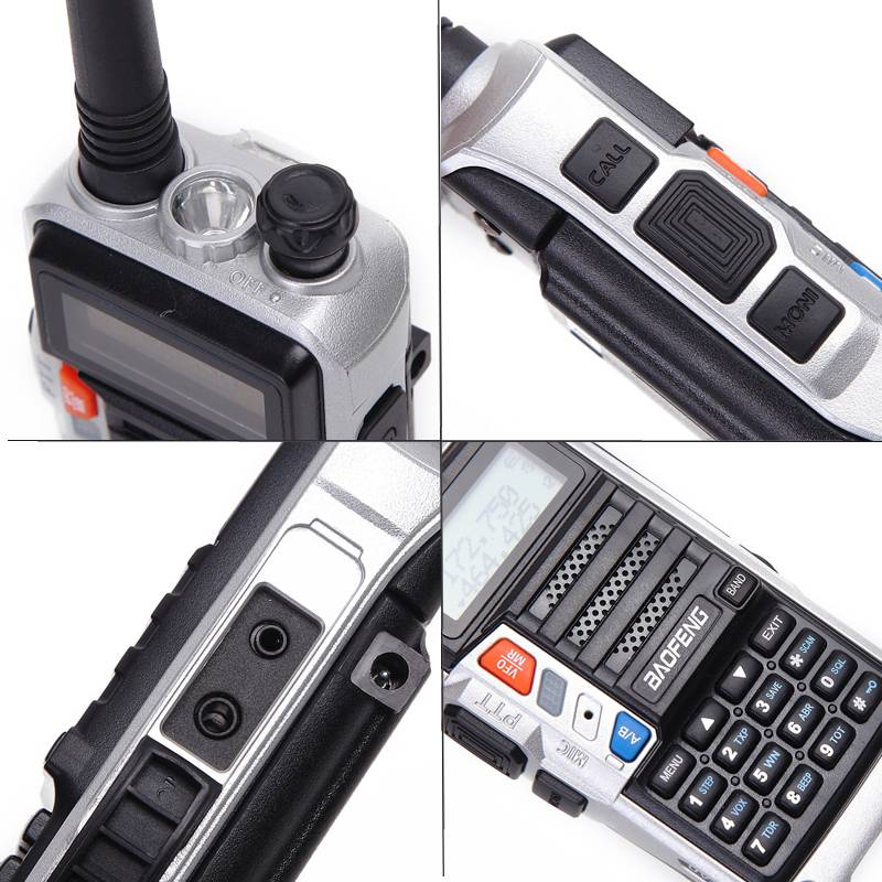 Päivitetty BAOFENG UV-S9 Plus Tehokas Walkie Talkie CB Radio lähetinvastaanotin pitkän kantaman kannettava radio Hunt Forest Cityyn USB-laturilla_voghion.com