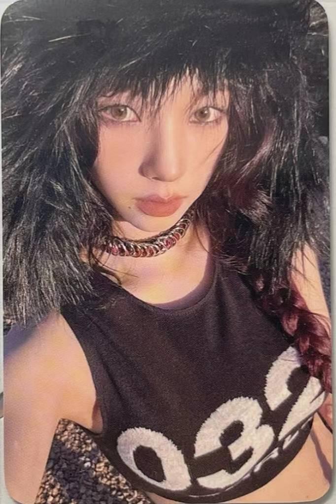 Aespa 5th Mini Album Whiplash Everline Store Benefitial Karina Official Photocard_voghion.com