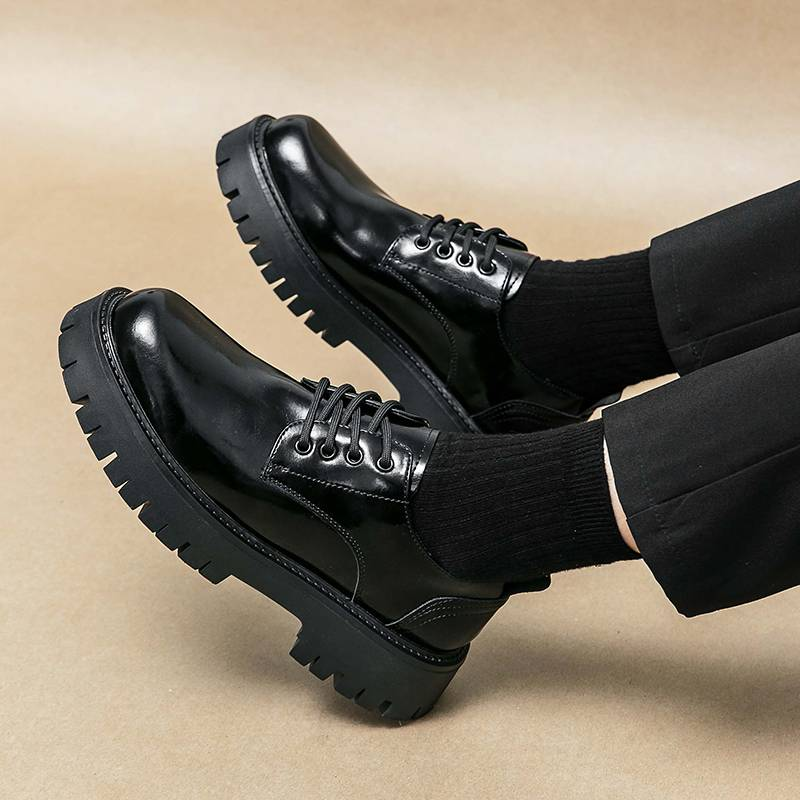 Men's Shoes Business Casual Shoes With Triple-Stitched Soles For Middle-Aged And Elderly Men_voghion.com