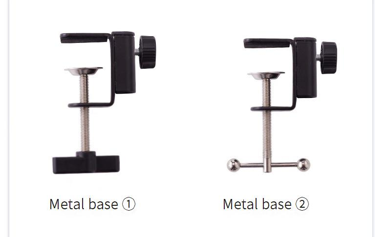 Adjustable Metal Lazy Arm Stand Holder For Phone Tablet, Foldable Desktop Mount With Clamp For Watching Movies, Reading, Live Streaming_voghion.com