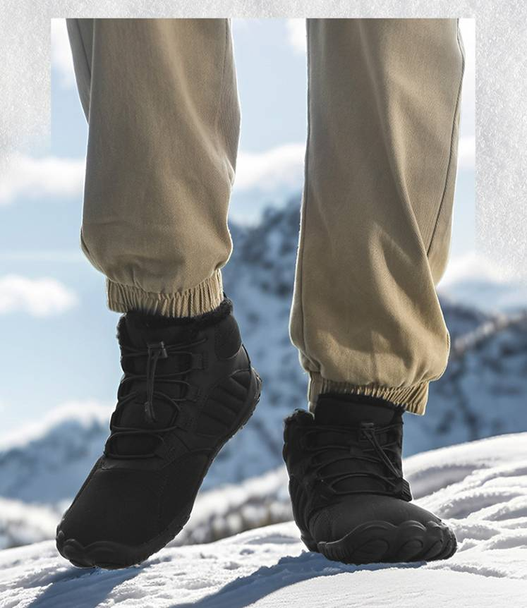 Ski Boots Winter Cold Proof Boots Plus Velvet Thickened High Top Outdoor Men And Women Snow Boots Couple Non Slip And Water Resistant Cotton Shoes_voghion.com