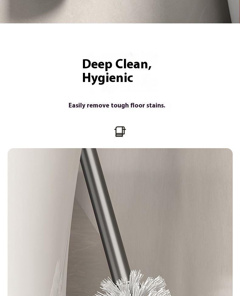 Premium Wall-Mounted Toilet Brush Holder – Heavy-Duty 30KG Capacity, Rustproof Aluminum & Powder-Coated Finish For Modern Bathrooms_voghion.com