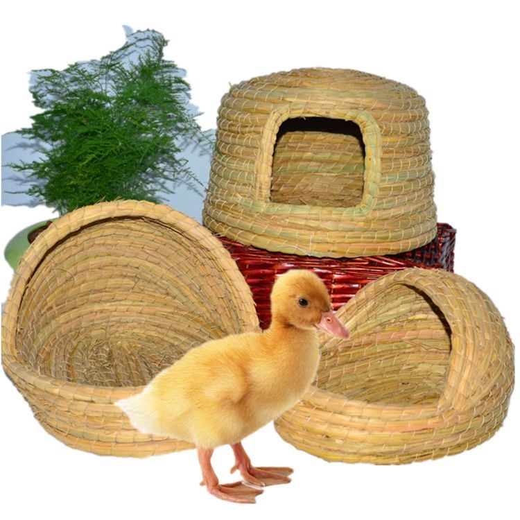 Nest zur Aufzucht kleiner Enten, Gras-Nymphensittich-Nest, Haustier-Käfig für kleine gelbe Enten_voghion.com