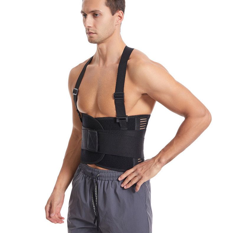 Warm Lumbar Support Belt - High-Strength For Fitness Weightlifting, Training & Work, Stabilizes Waist & Protects Lumbar Spine_voghion.com