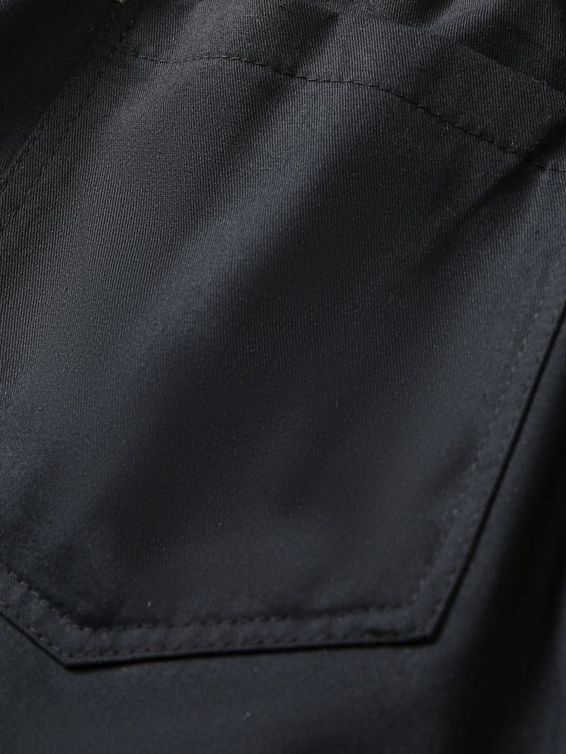 Spring And Summer Main Promotion New Men's Block Multi-Pocket Fashion Trendy Contrast Color Versatile Cargo 5-Point_voghion.com