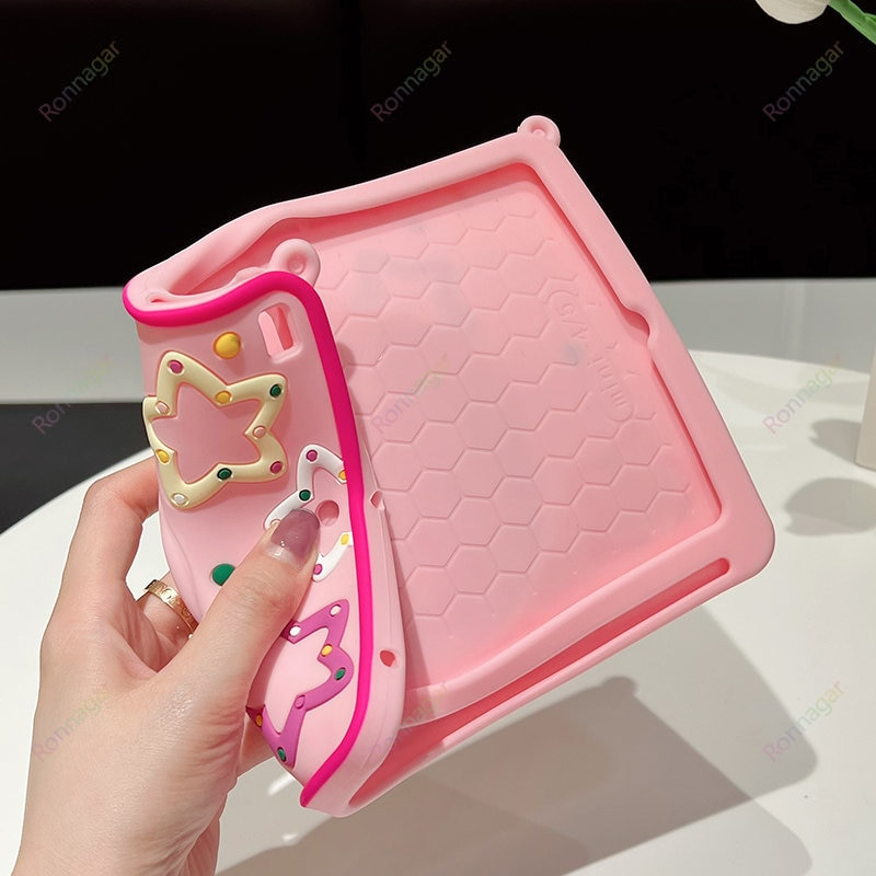 Funda Lucky Star para iPad 10,2 iPad Air 4 5 10,9 ''Pro 11 M2 9,7 5th 6th Funda giratoria de 360 ° iPad 10th 9th 8th 7th Gen Funda_voghion.com