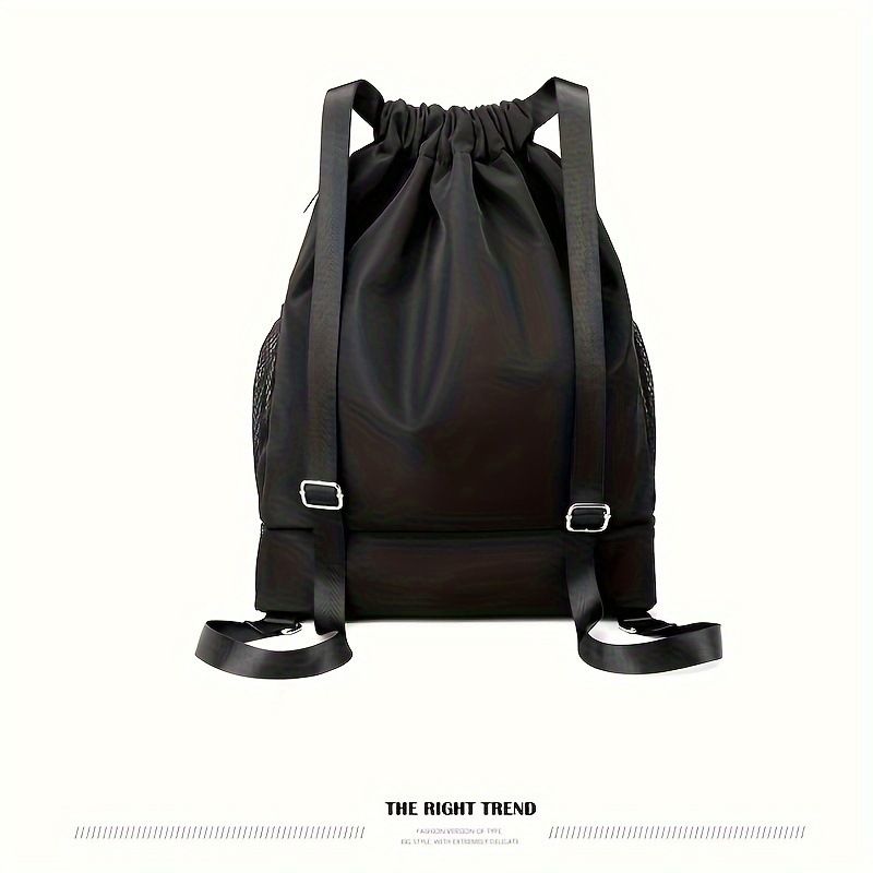 2025s Basketball Large Capacity Fitness Swimming Bag Soccer Drawstring Double Shoulder Sports Backpack_voghion.com