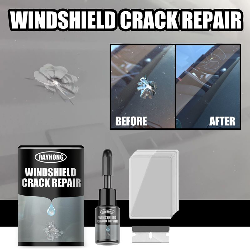 Rayhong Automotive Vindruta Sprickreparation Vätska Vindrutelimning Vätska Spricksprickreparationsmedel_voghion.com