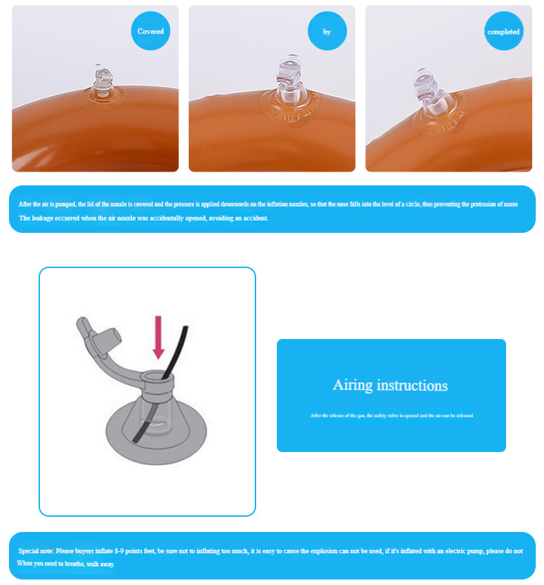 pvc inflatable antler rings Throw Christmas antler rings in small circles Inflatable antler rings Children's toy party games for Christmas_voghion.com