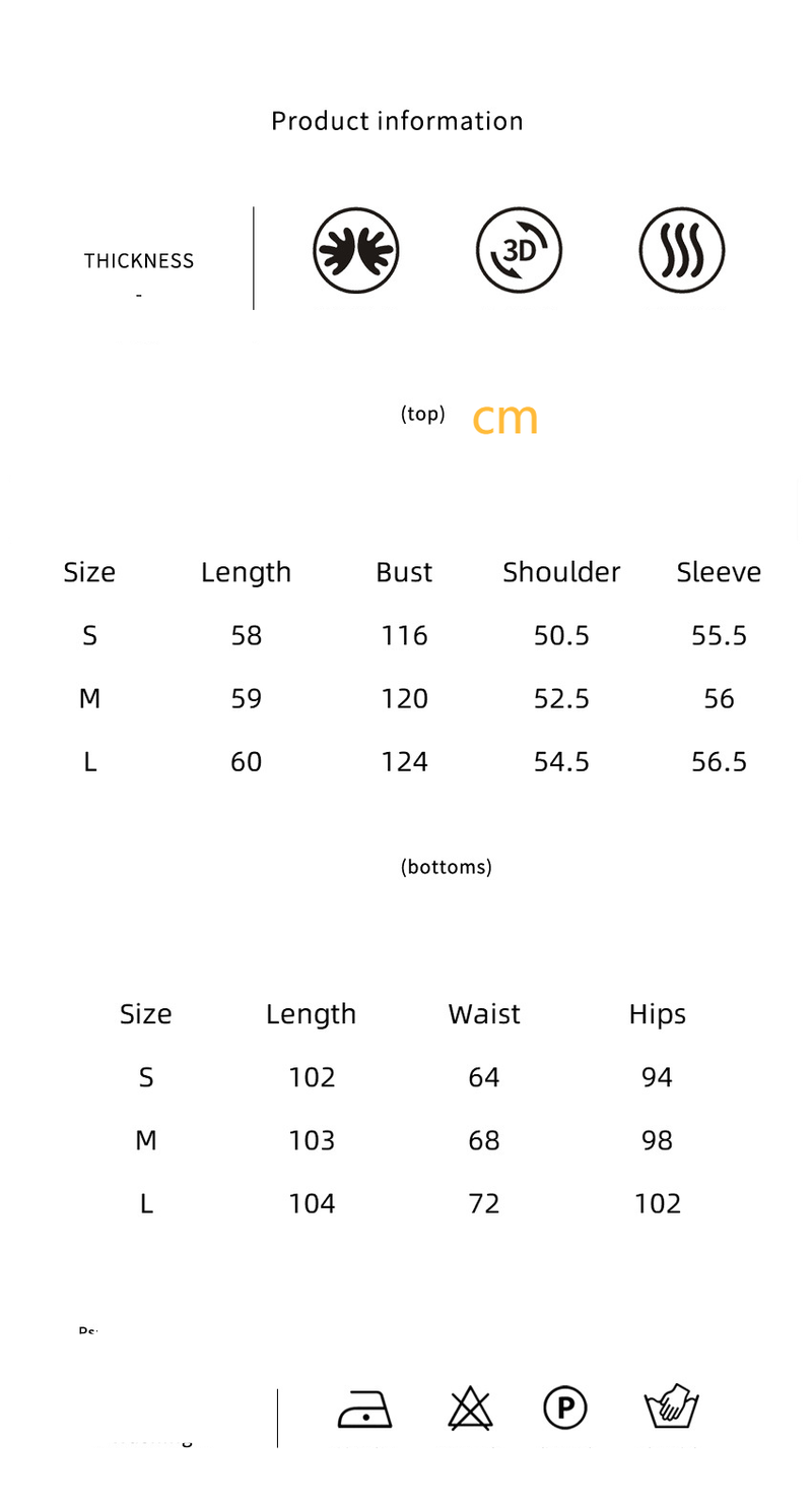Women's sexy fashion knitted white round neck long sleeved pajamas trousers suit foreign trade soft skin friendly home clothes for women_voghion.com