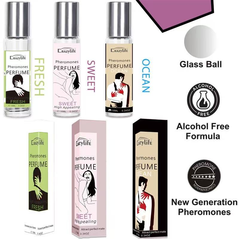 Ulei esențial Roll-on cu feromoni, 10 ml, fierbinte, pentru atragerea femeilor, parfum de lungă durată, pentru flirt, sexy, pentru bărbați și femei, roll-on, ulei stimulator pentru întâlniri_voghion.com