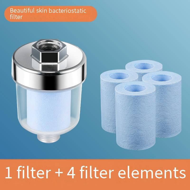 Premium-Duschkopffilter mit PP-Baumwollkartusche – universeller Wasserreiniger zum Baden, kompatibel mit den meisten Duschsystemen_voghion.com