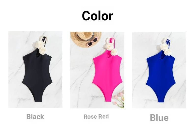 FiveHappy New Women's Sexy One-Piece Solid Color Super Hot Swimsuit European And American Style Bikini Trendy Swimsuit Beach Vacation_voghion.com