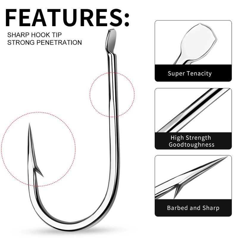 Lure Long Handle Barbed Ise Ni Single Rock Platform Fishing High Carbon Steel Black Pit Crucian Carp Hook Bulk_voghion.com