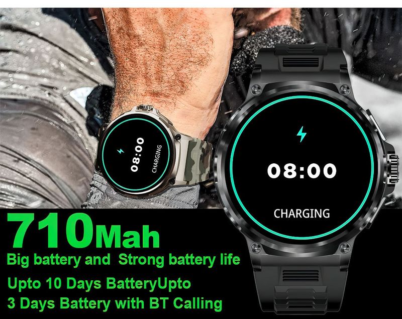 Okoselektronika Bluetooth hívás okosóra nagy képernyő pulzusmérő vér oxigén multifunkciós sport okosóra_voghion.com