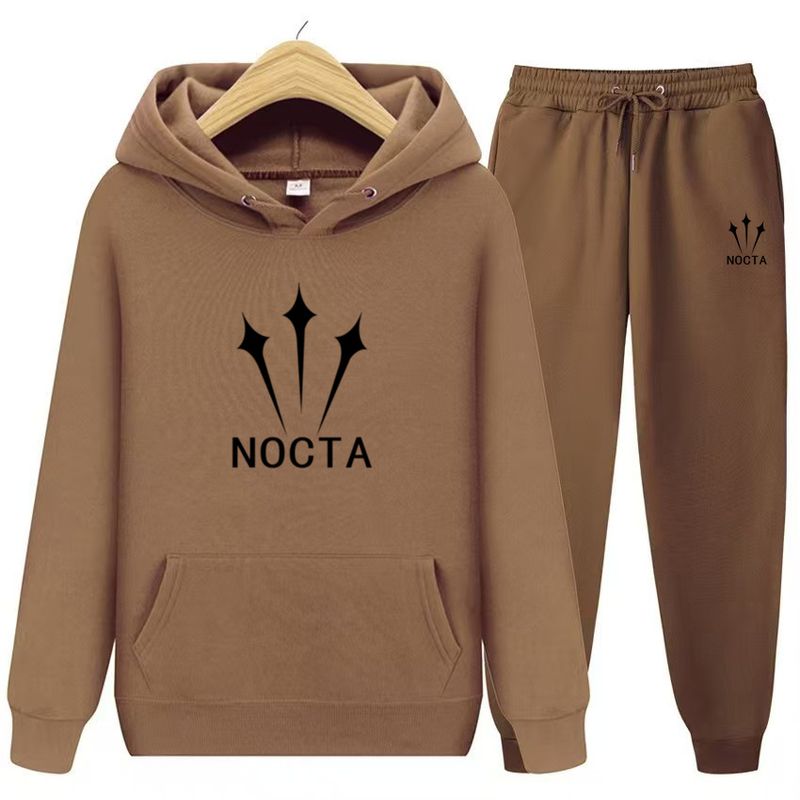 Unisex Fleece-Lined Hoodie & Jogger Set - Oversized Gender Neutral Pullover Tracksuit With Side Pockets_voghion.com