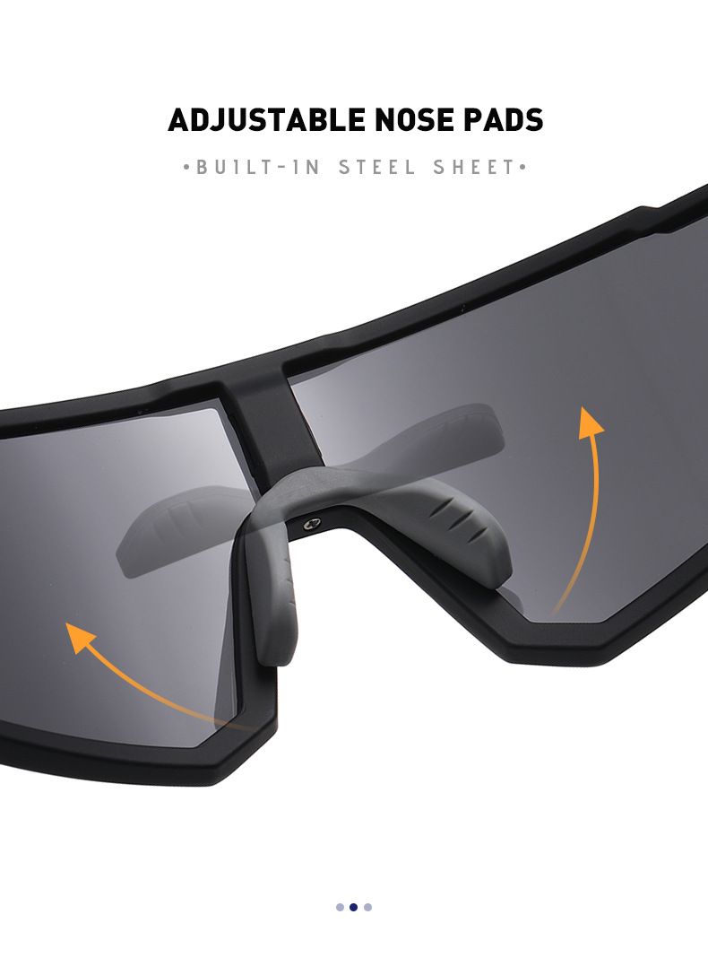 Nuovi occhiali sportivi di Aolong, luce polarizzata alla moda, specchietti da equitazione colorati, costume intero da uomo S, outdoor_voghion.com