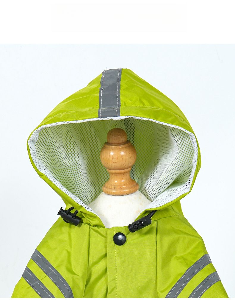 Clothing Universal Raincoat Large Small Full Coverage Leash Outdoor Dog Pet Clothes_voghion.com