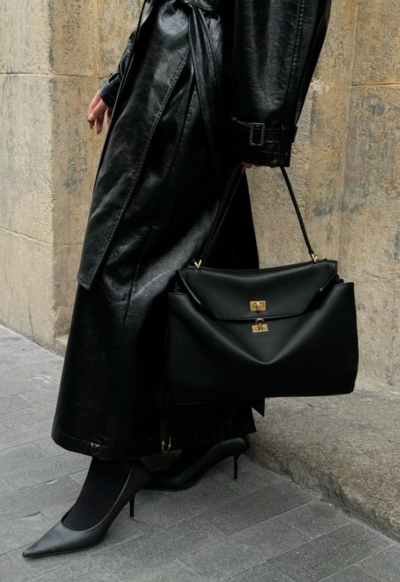 Veske dame 2024 ny rodeo bag stor kapasitet pendler tote bag håndveske tekstur crossbody bag_voghion.com