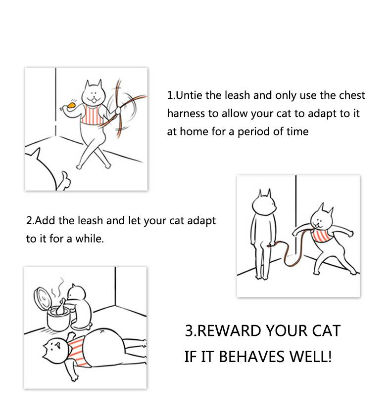 KATZENLEINE, KATZENHALSBAND IN T-FORM, KOMFORTABEL UND LANGLEBIG, EIN MUSS FÜR REISEN MIT HAUSTIER_voghion.com