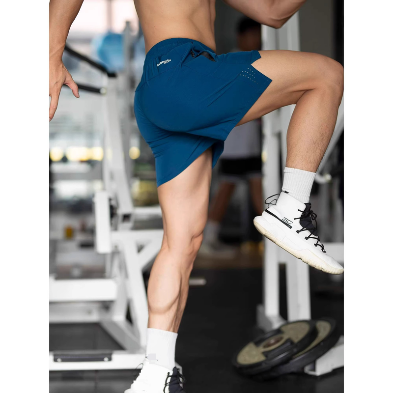 Men's Clothing Sports Shorts Quick Drying Loose Running Fitness Training Track And Field Marathon Three Point Pants_voghion.com