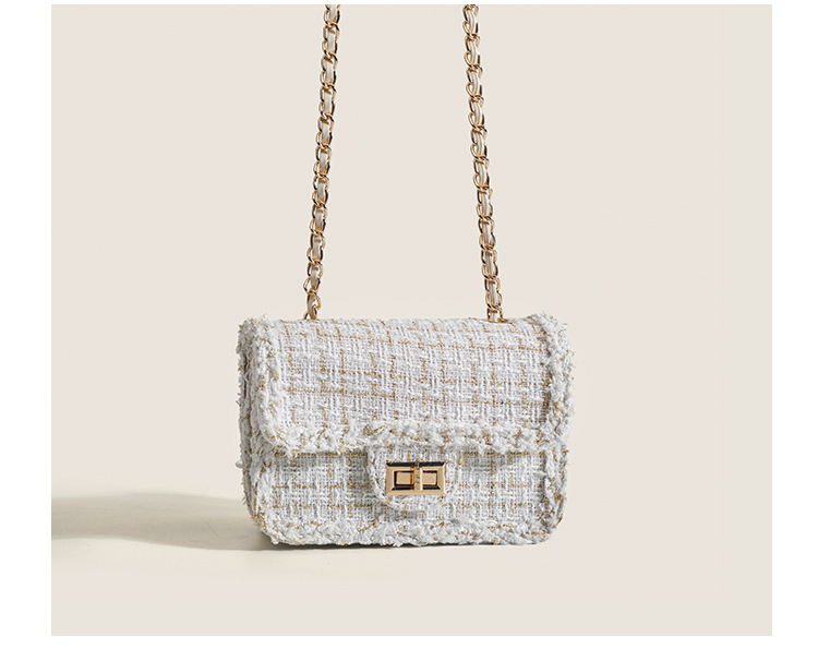Niche design women's underarm bag small style chain bag high end shoulder crossbody small square bag_voghion.com