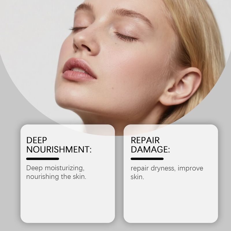 WOODSLEEP Kuhfett, feuchtigkeitsspendend, sanft, feuchtigkeitsspendend, nährend, weichmachende Haut, tägliche Hautpflege, Schmierpflegecreme_voghion.com