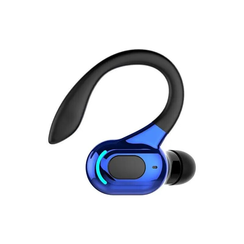 Bluetooth 5.2 Earphone Waterproof Wireless Headphones with Mic Mini Ear Hooks HiFi Stereo Music Earbuds for Phone Gaming_voghion.com