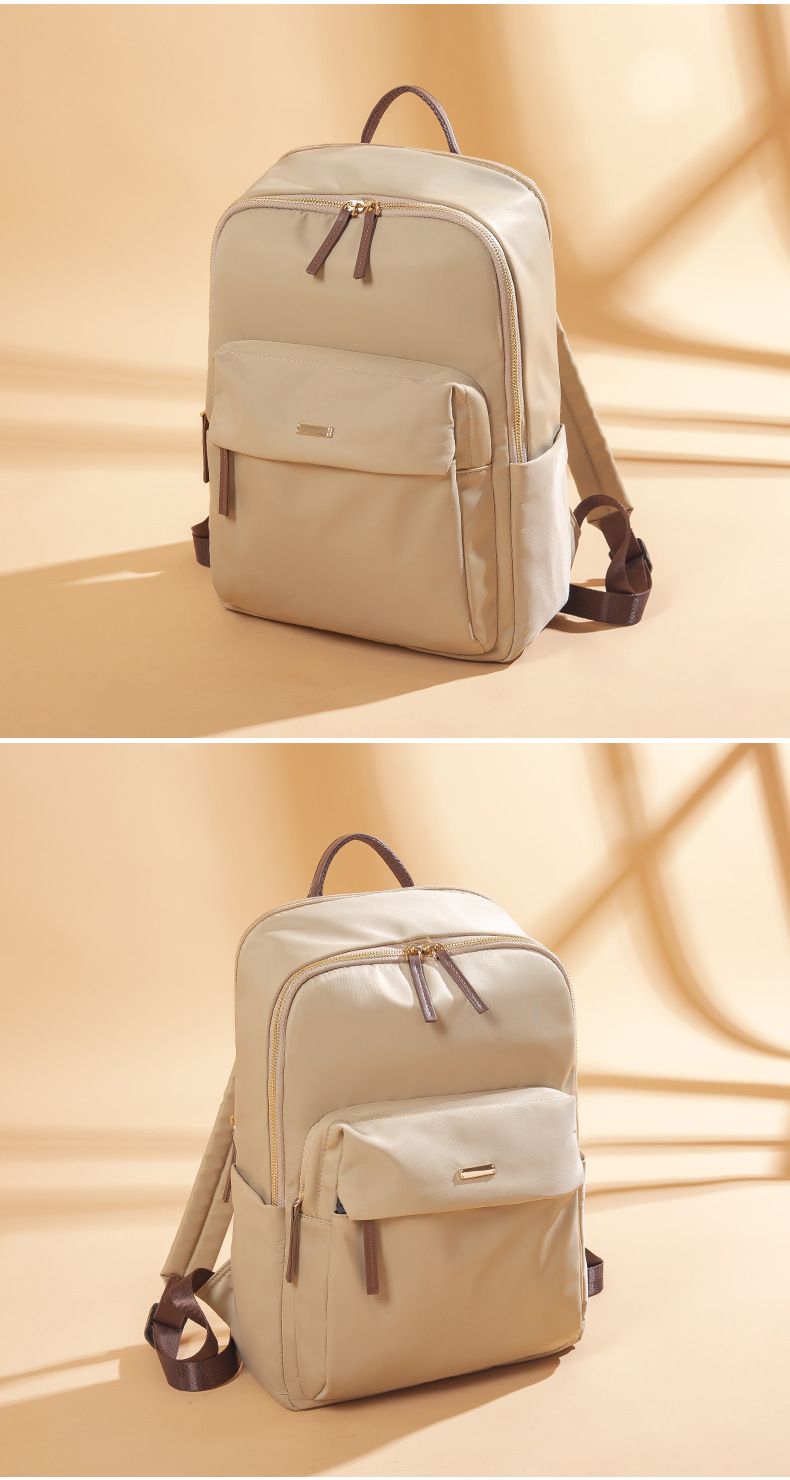 Sac à dos polyvalent en tissu Oxford pour femme, tendance automne-hiver 2025, simple et décontracté, grande capacité_voghion.com